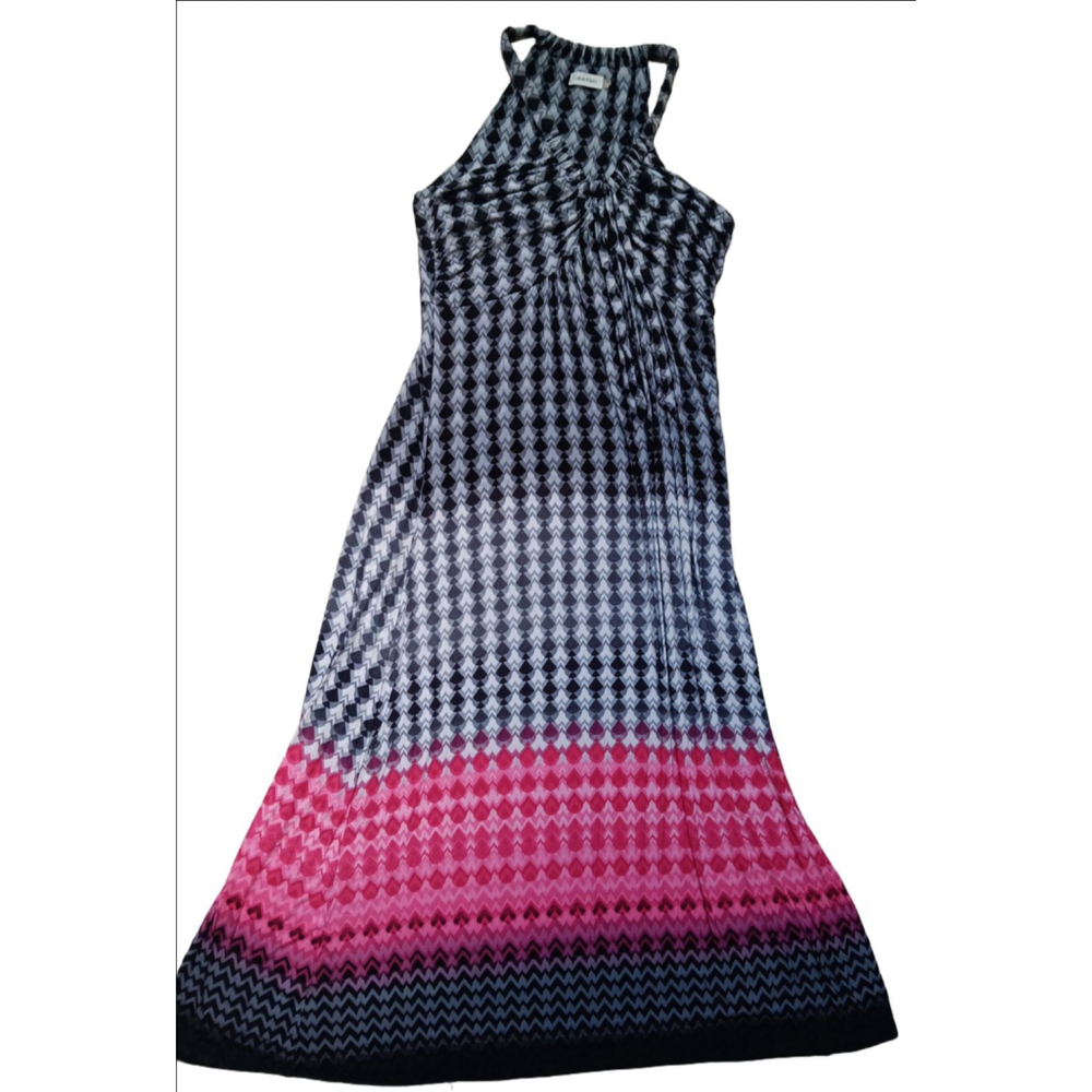 Women's Calvin Klein Dress Size 14 Black and Pink